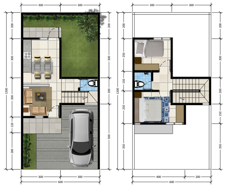 Layout Rumah